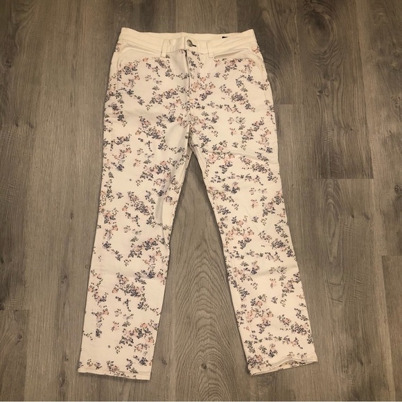 RAG & BONE Micro Floral Straight‎ Leg Jeans Size 31 - Picture 2 of 8